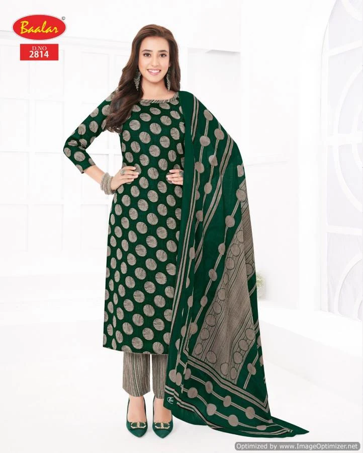 Baalar Zaara Vol 28 Cotton Wholesale Readymade Salwar Suit Catalog — Wholesale Salwar Suits, MPA wholesale from Surat — view 14